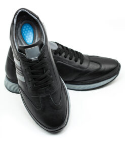 Alternative view of Levarno Flexora04 Hakiki Deri Siyah Ortopedik Jelli Günlük Erkek Ayakkabı