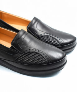 Alternative view of Levarno LVO-Anne01 Hakiki Deri Siyah Anne Ortopedik Ayakkabı