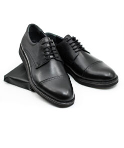 Alternative view of Levarno Milanex Hakiki Deri Siyah Erkek Klasik Ayakkabı