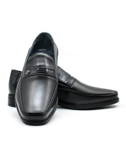 Alternative view of Levarno Nersun Hakiki Deri Siyah Günlük Baba Erkek Klasik Ayakkabı